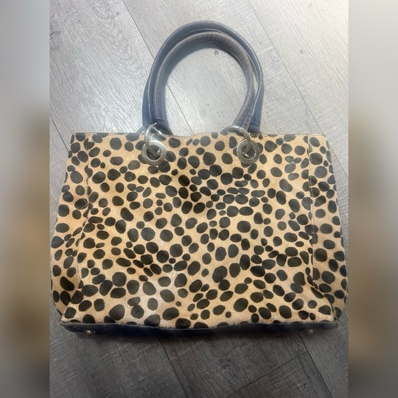 Boden animal print “compulsive shopper” leather tote bag - Picture 6 of 6